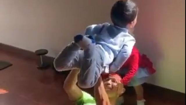 Cristiano Ronaldo y sus hijos