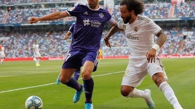 Javi Moyano junto a Marcelo