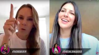 Irene Junquera y Eugenia Károlyi