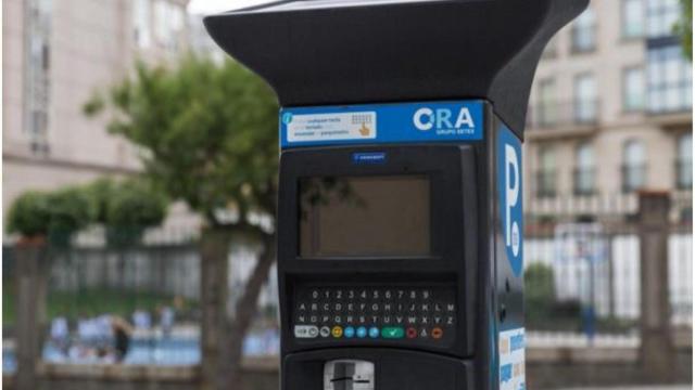ORA parquímetro aparcamiento