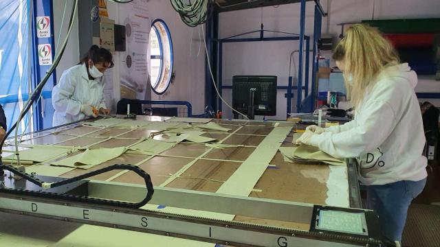 Fabricación de mascarillas de Uno para todos