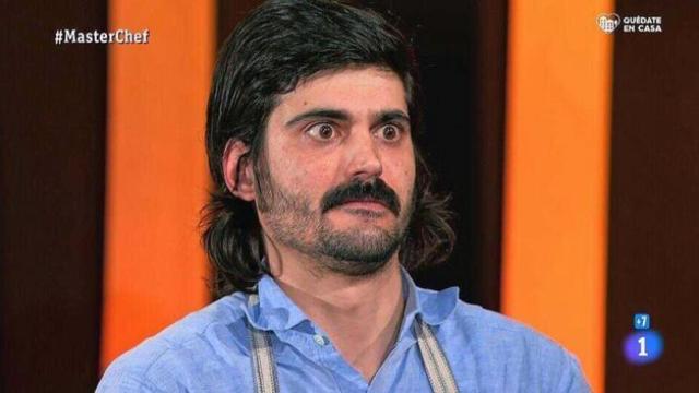 Fidel, concursante de MasterChef 8 en un momento del programa de este lunes
