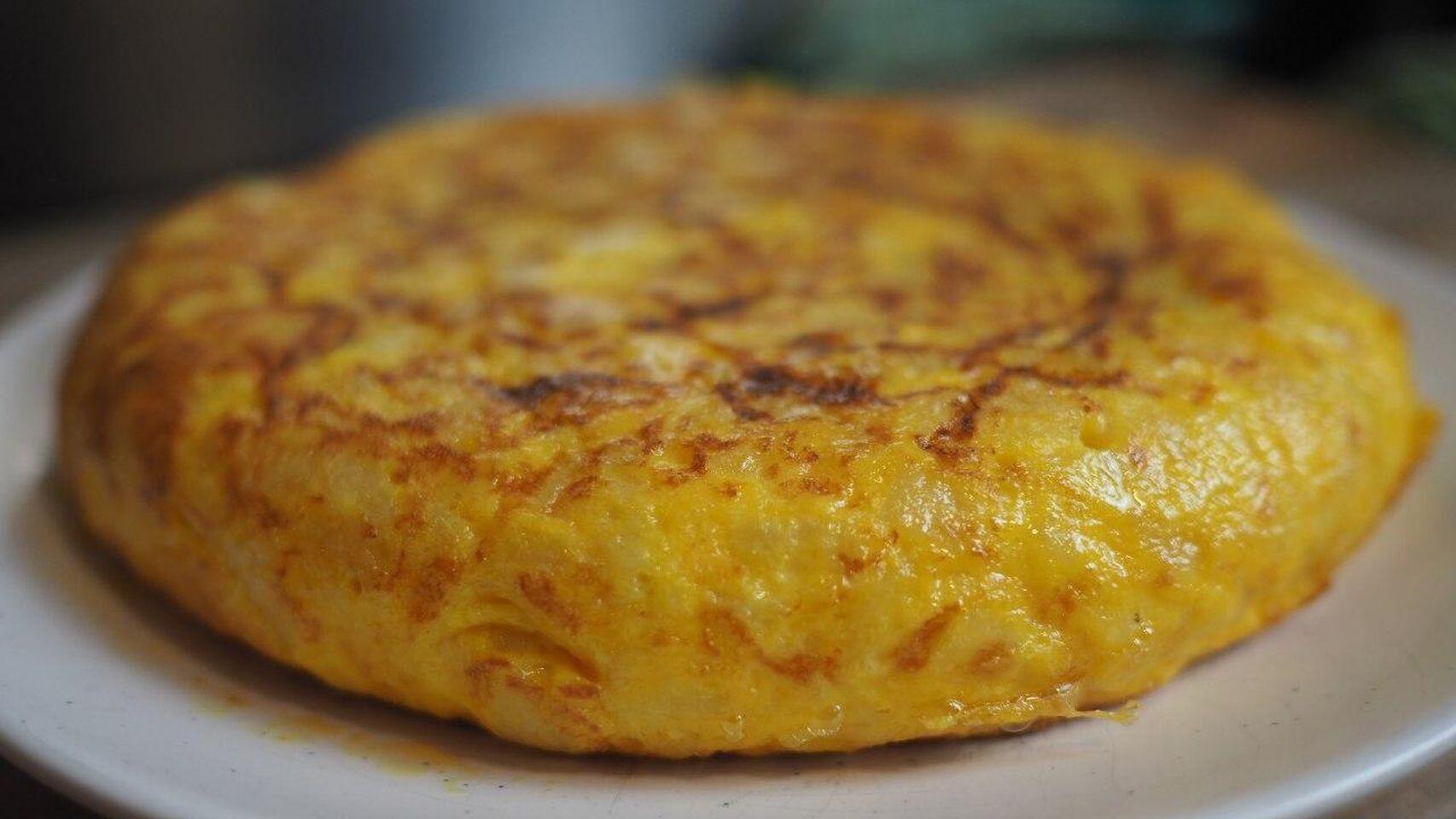 Una tortilla de patata.
