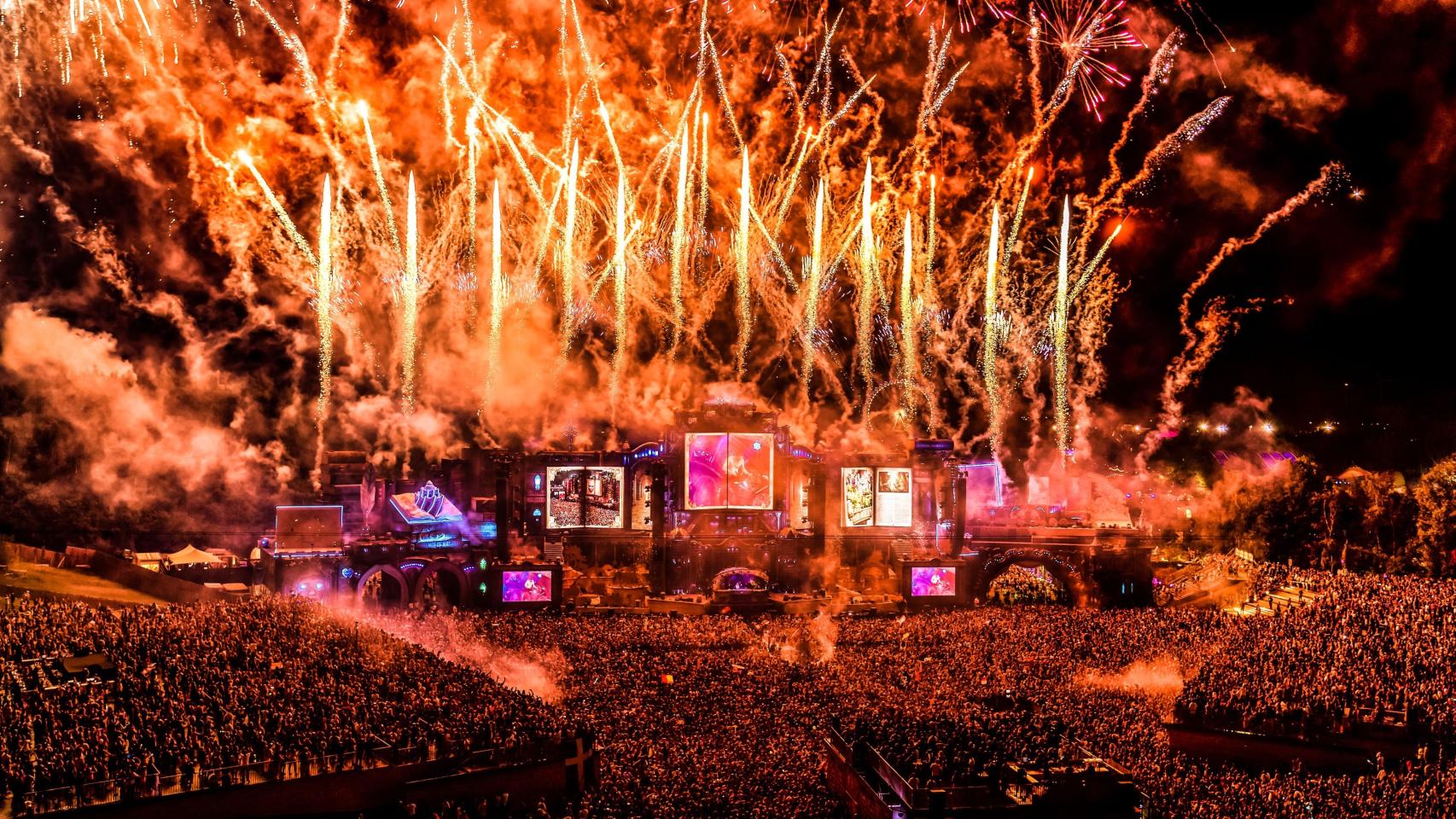 Imagen de un concierto en Tomorrowland.