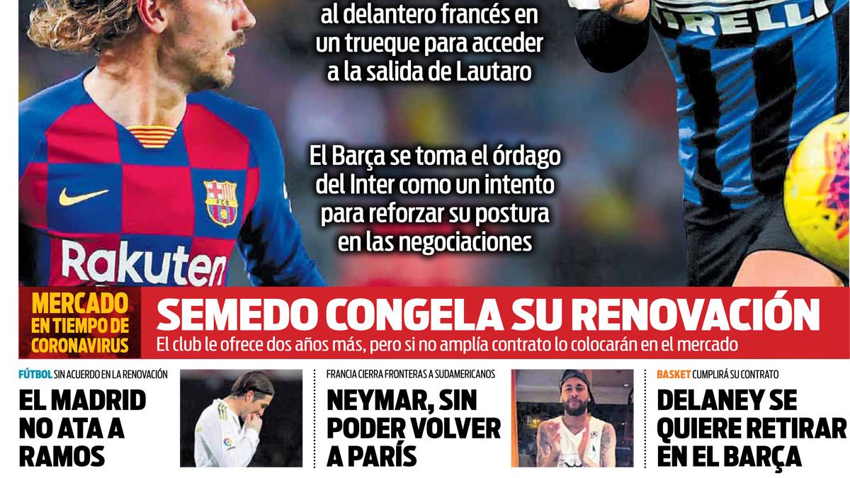 Portada Sport (15/04/20)