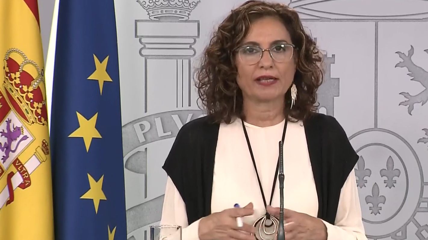María Jesús Montero, portavoz del Gobierno.