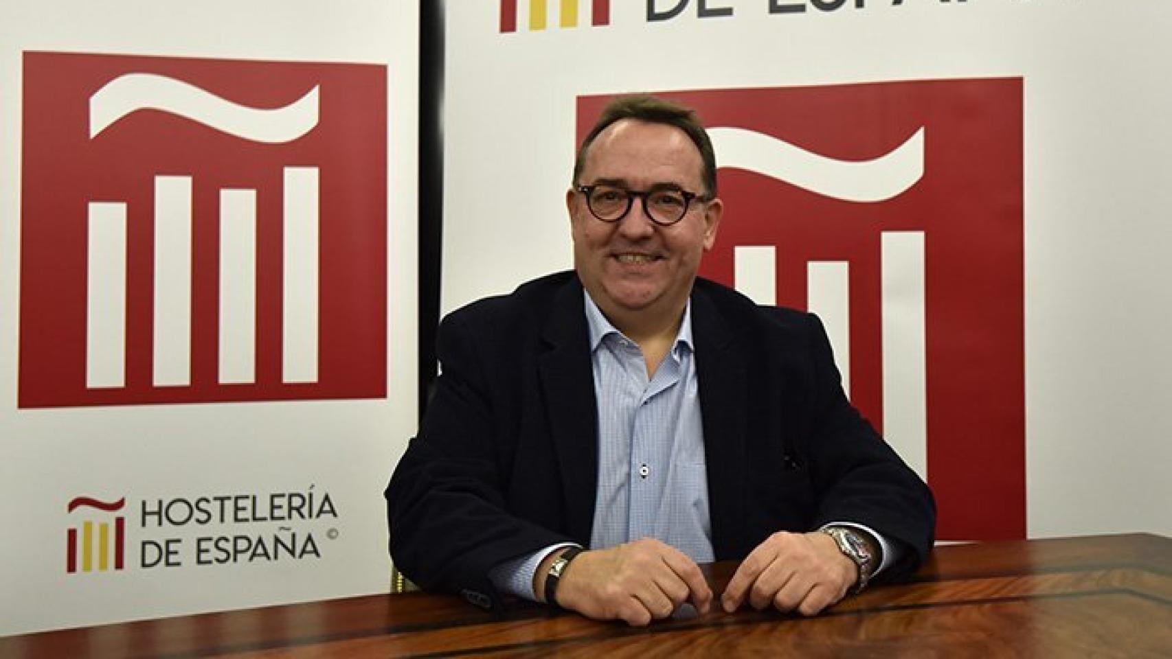 José Luis Yzuel, presidente de la Confederación de Empresarios de Hostelería de España (CEHE).