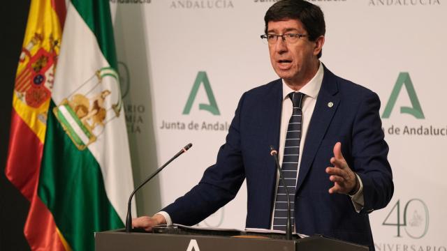 El vicepresidente de la Junta de Andalucía, Juan Marín.