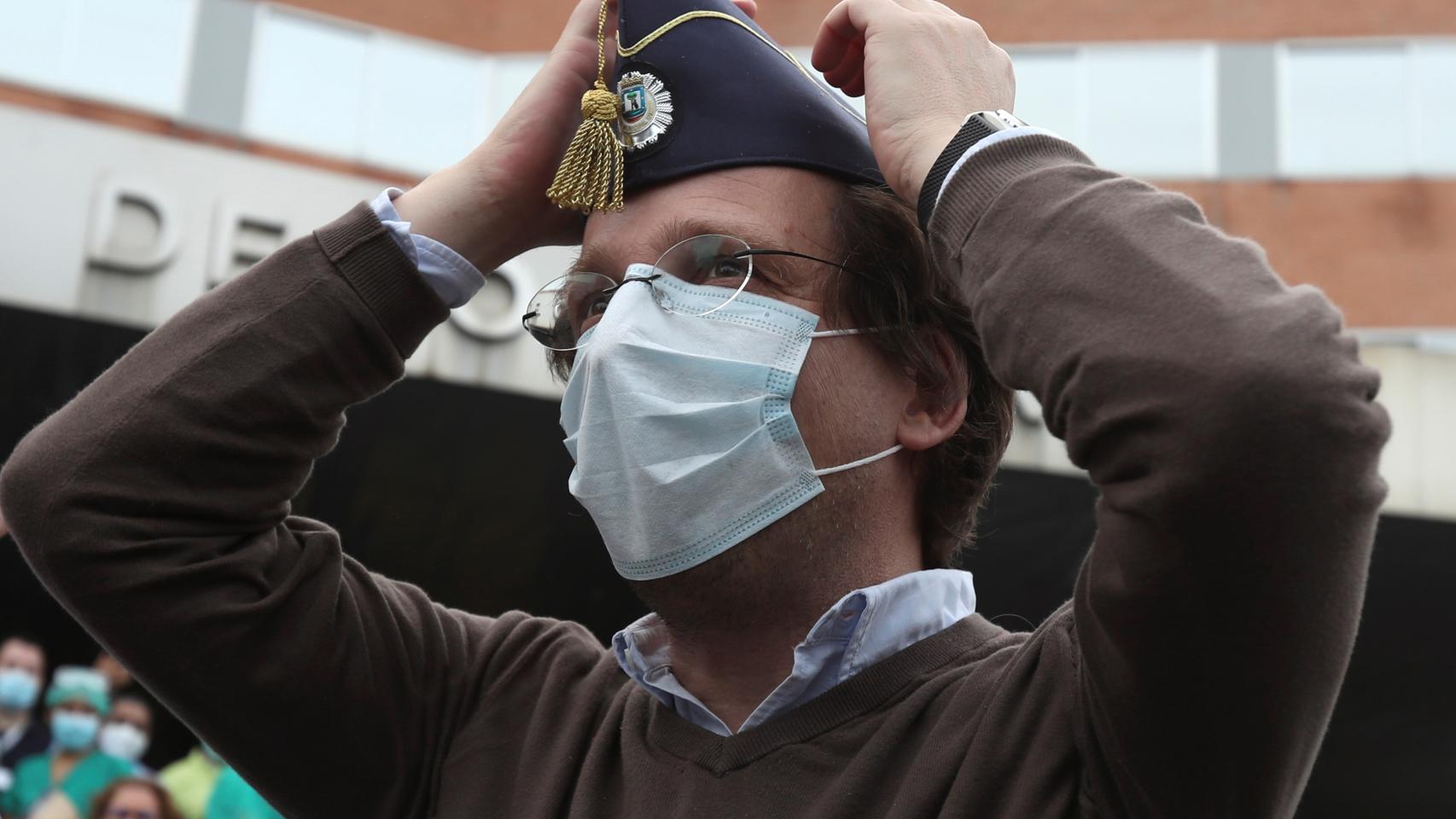 Almeida, en una imagen reciente con mascarilla