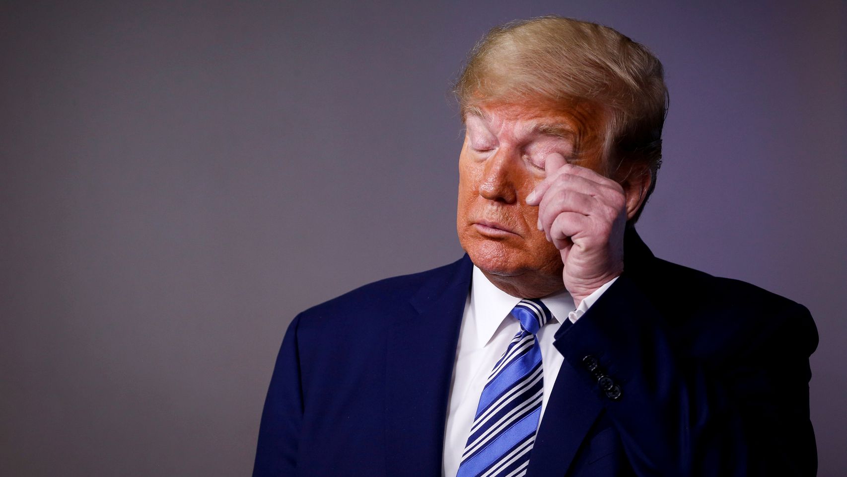 Donald Trump, durante una comparecencia.