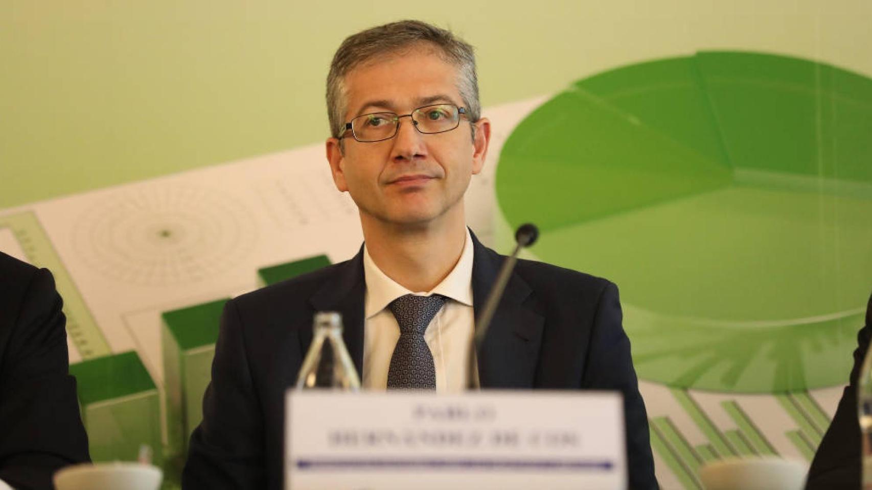 El gobernador del Banco de España, Pablo Hernández de Cos
