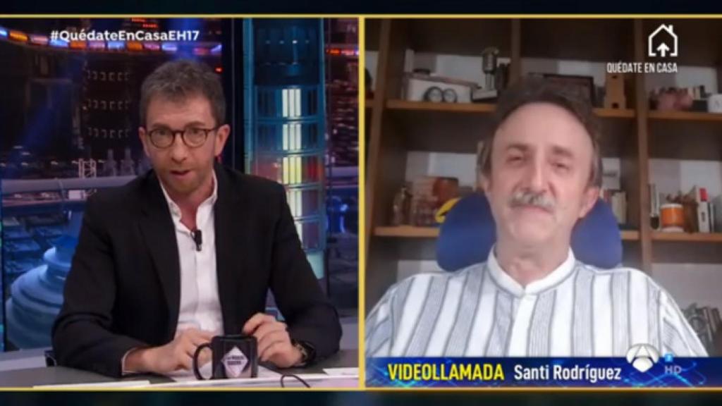 Santi Rodríguez ha explicado en 'El Hormiguero' cómo está viviendo la cuarentena.