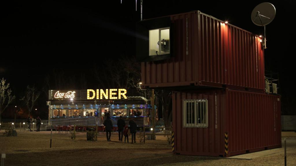 Así es el autocine de Madrid.