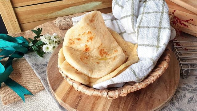 Panes Naan hechos en casa