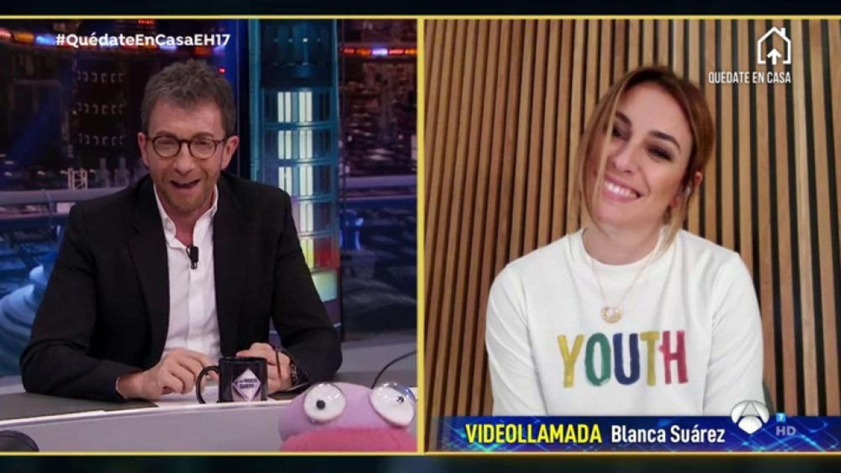 Blanca Suárez ha visitado este lunes ‘El Hormiguero’.