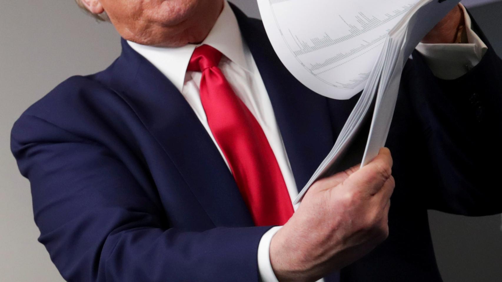 Donald Trump, presidente de Estados Unidos.