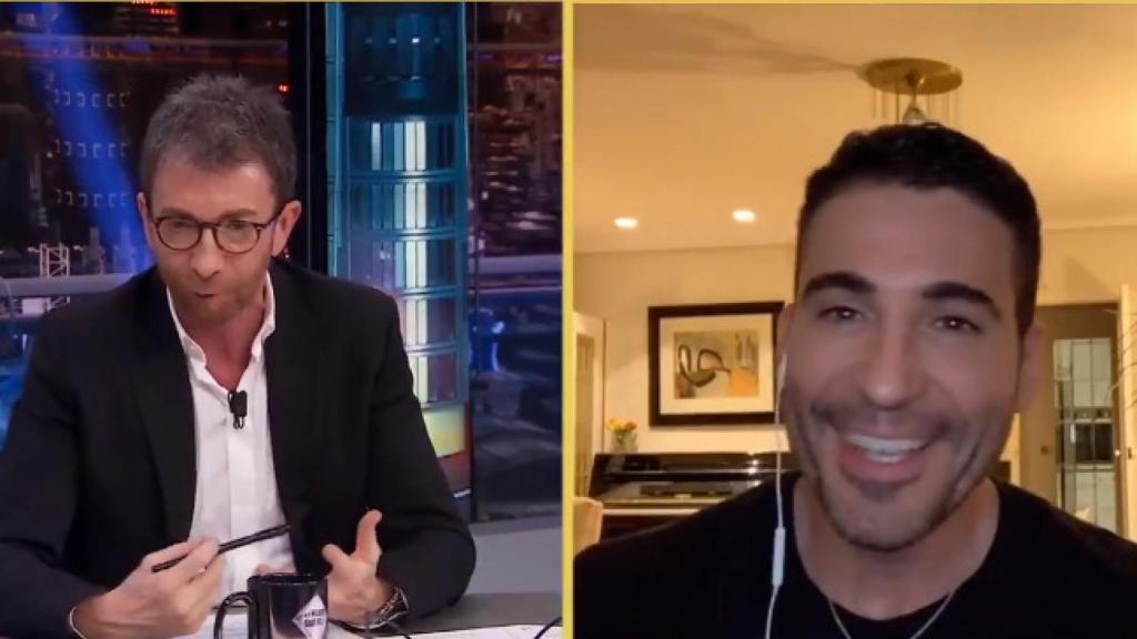 Miguel Ángel Silvestre en 'El Hormiguero'.