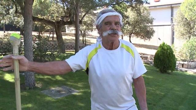 El atleta y entrenador Bernardino Lombao en una imagen de archivo.
