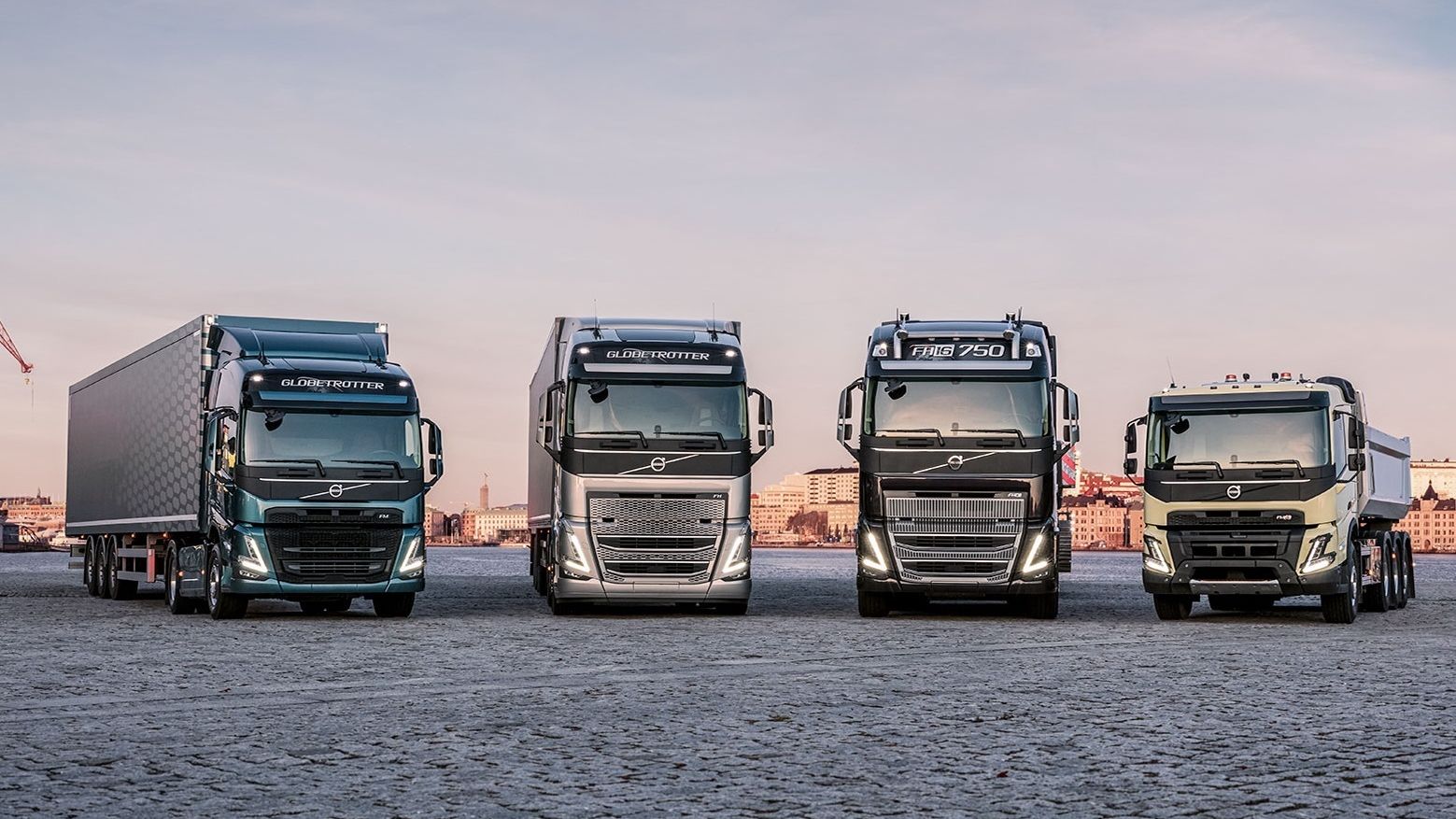 Gama de vehículos de Volvo Group.