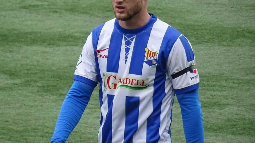 Carles Tena, durante un partido con el Figueres