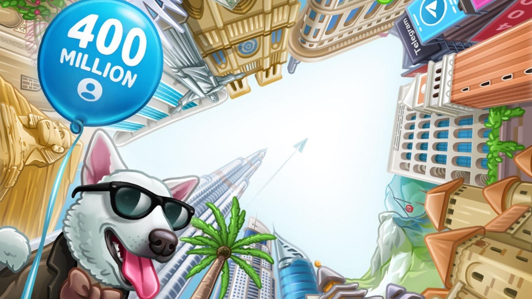 Telegram celebra sus 400 millones de usuarios con muchas mejoras
