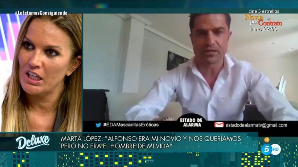 Marta López y Alfonso Merlos.