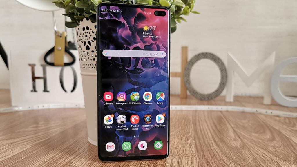 Pantalla de un móvil