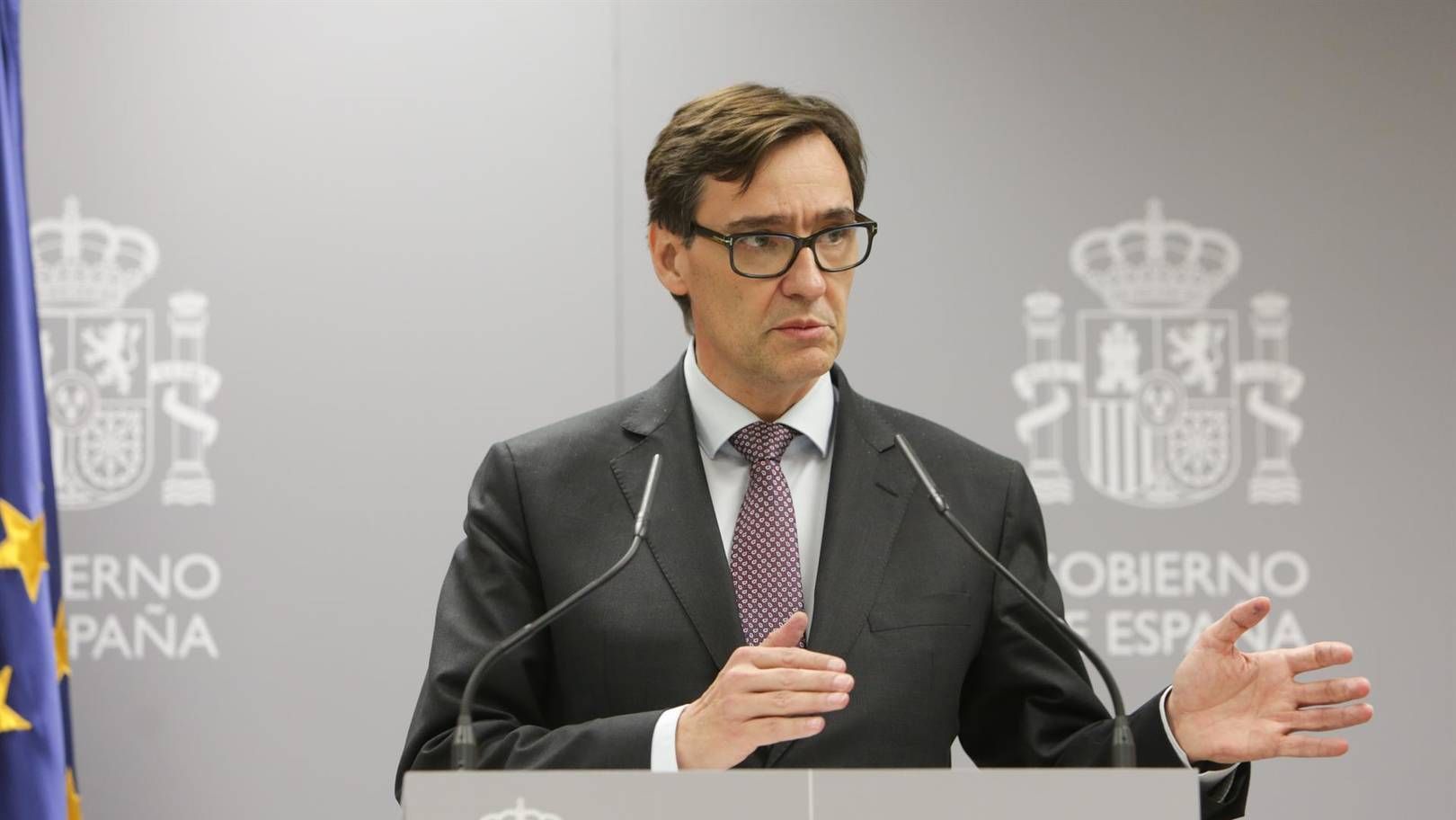 Salvaodr Illa, ministo de Sanidad, en una imagen reciente de Europa Press