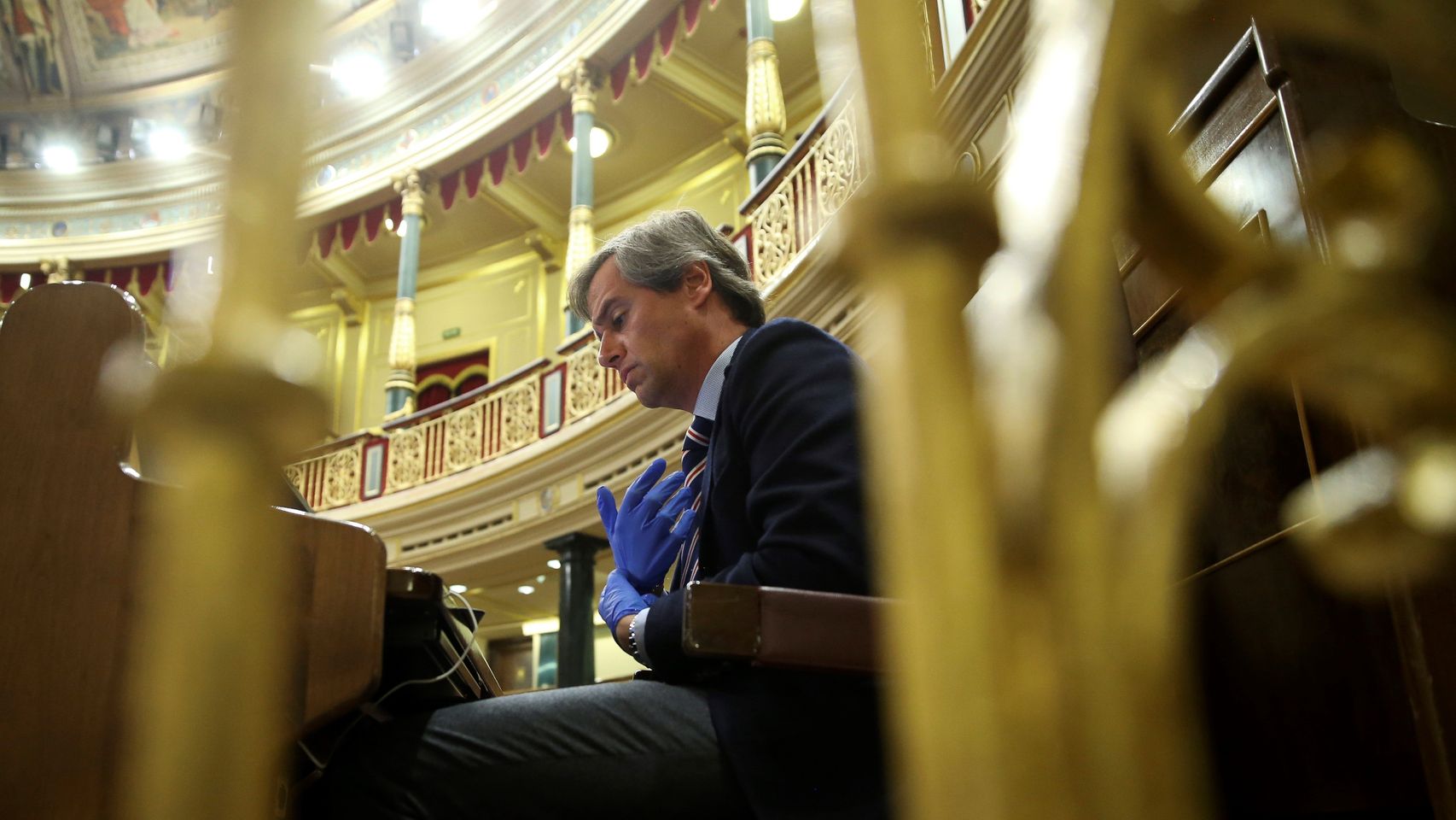 Antonio González Terol, vicesecretario del PP, en el Congerso.