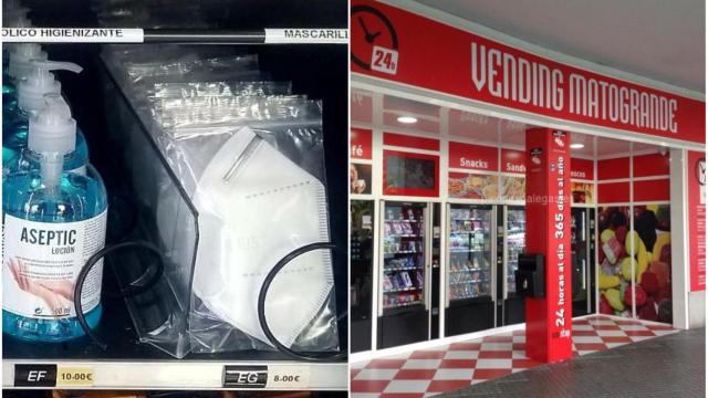 Máquina vending en Matogrande