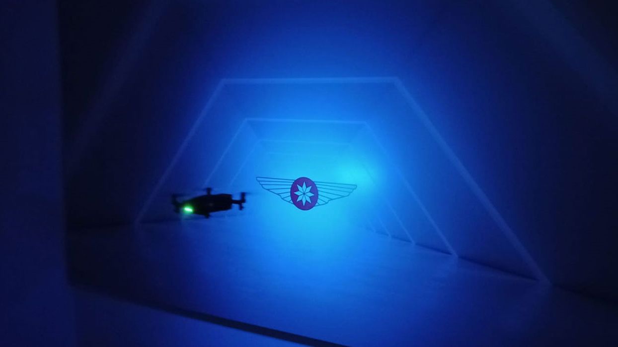Aeronáutica SDLE y Grupo Rías están poniendo a punto este microdron.