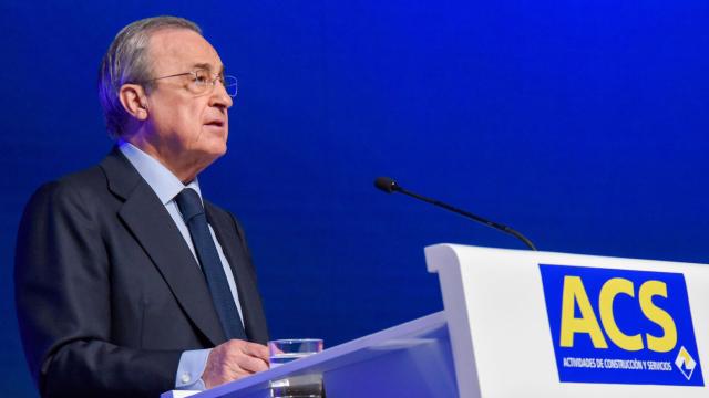El presidente de ACS, Florentino Pérez.