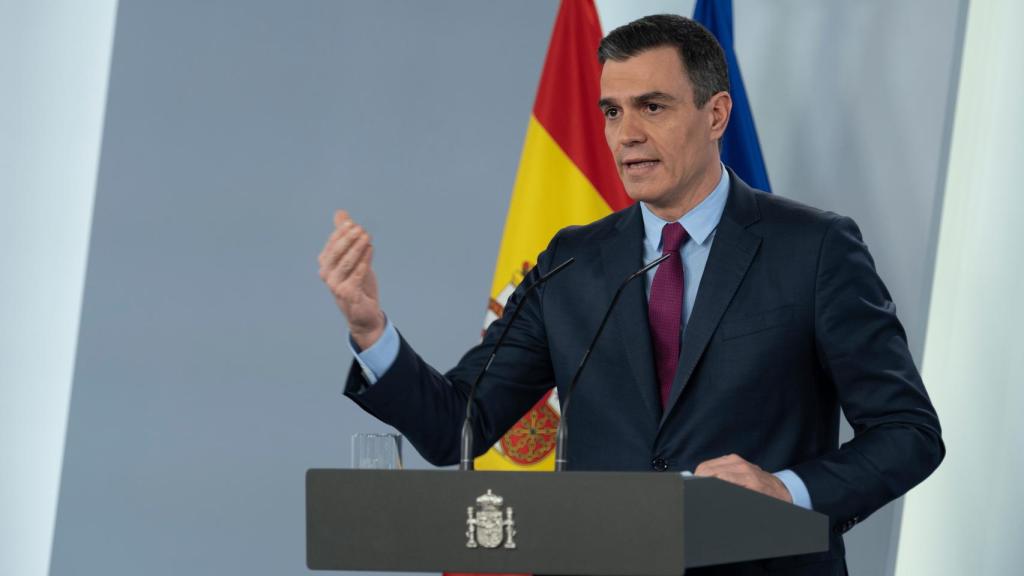 Pedro Sánchez, presidente del Gobierno.