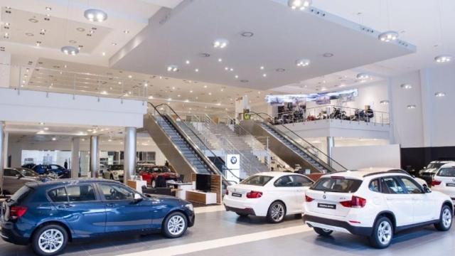 Imagen de archivo de un concesionario.