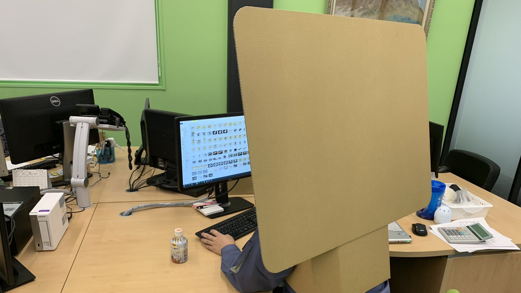 La pantalla de privacidad, pensada para Zoom y otras apps