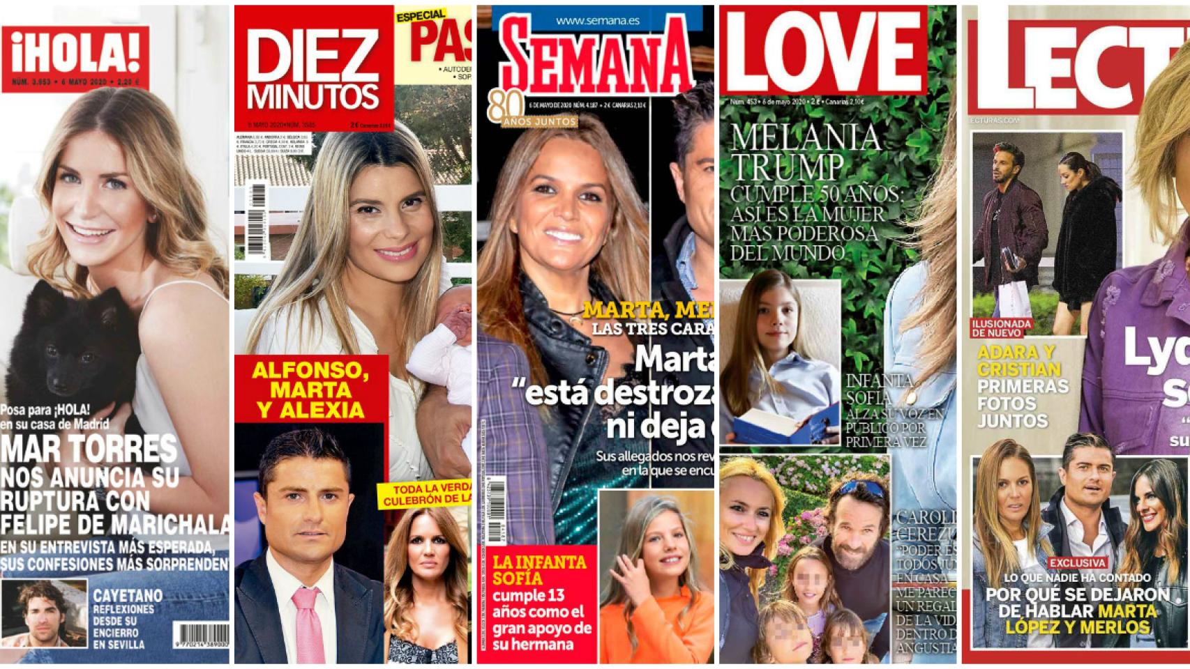 Estas son las revistas de este miércoles.