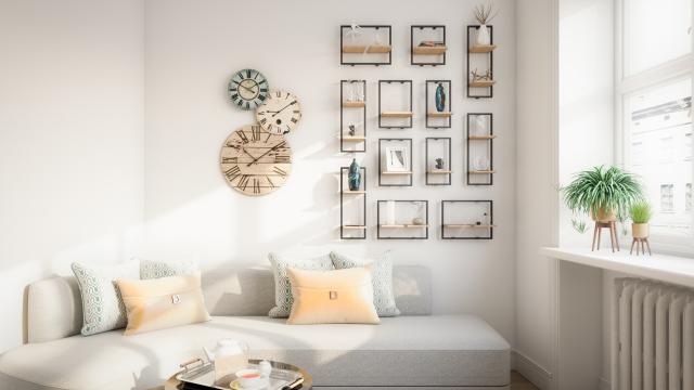7 relojes de pared decorativos con diseños originales
