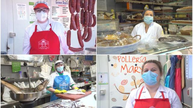 Placeros de la Plaza de Lugo animan el confinamiento