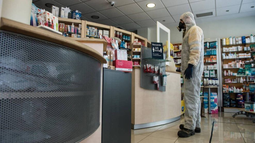 Imagen reciente de Europa Press de una farmacia