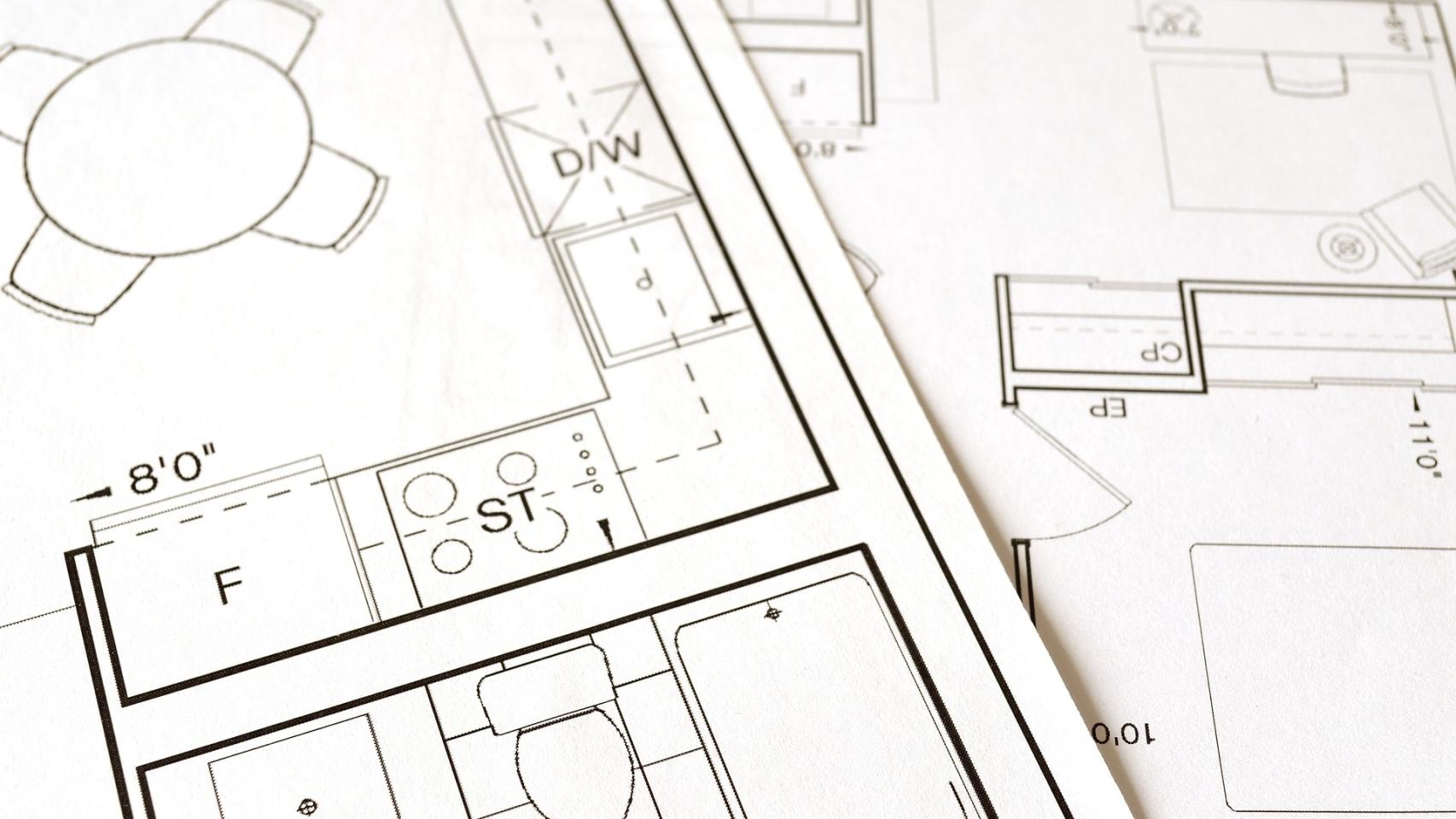 Planos de una vivienda.