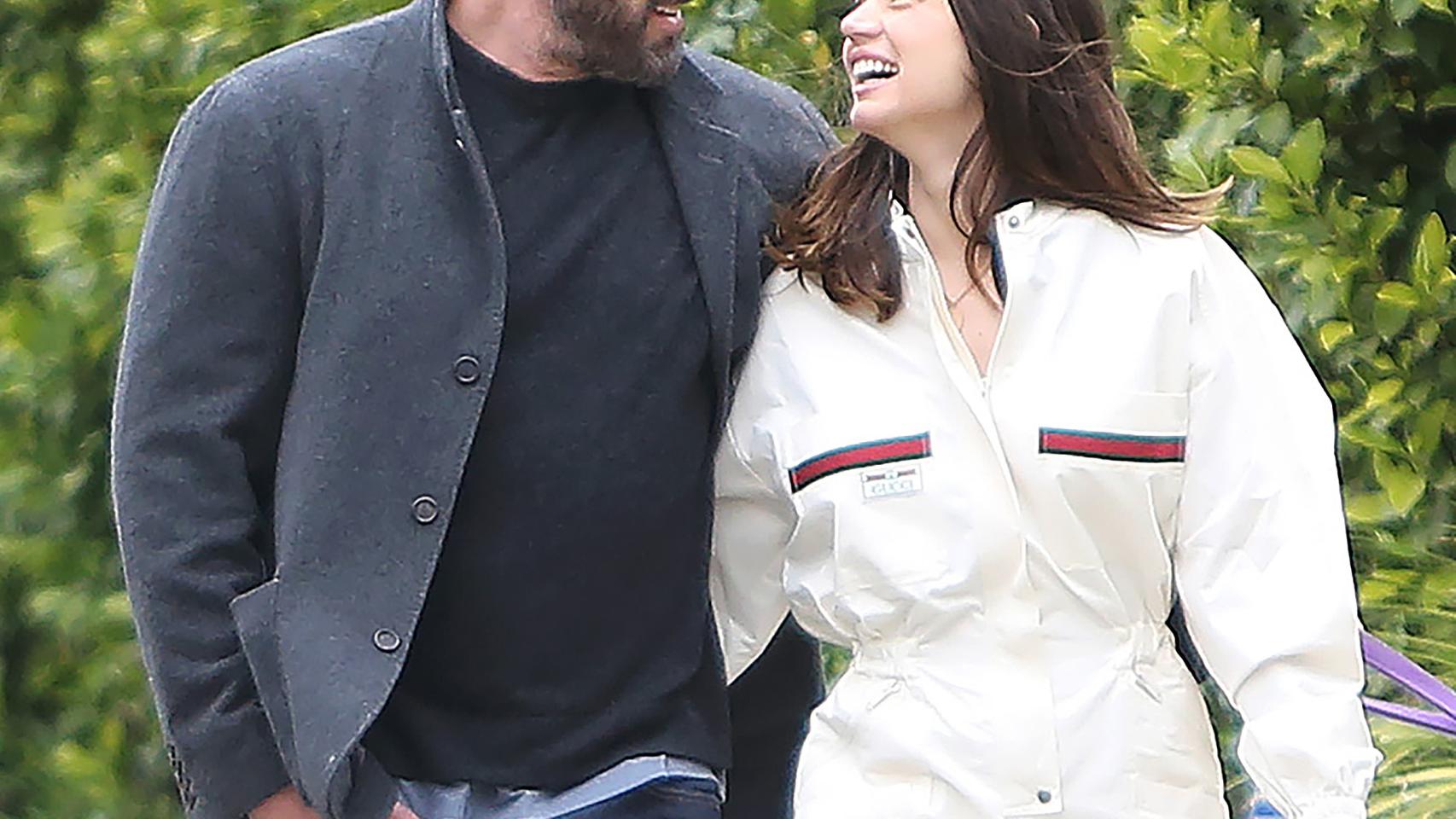 Ana de Armas con Ben Affleck, en una imagen de archivo.