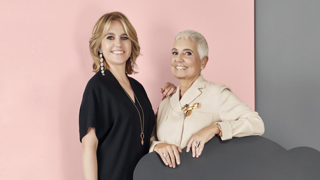 Rosa Tous, a su madre Rosa Oriol.