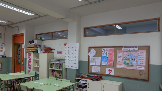 aula colegio educación niños