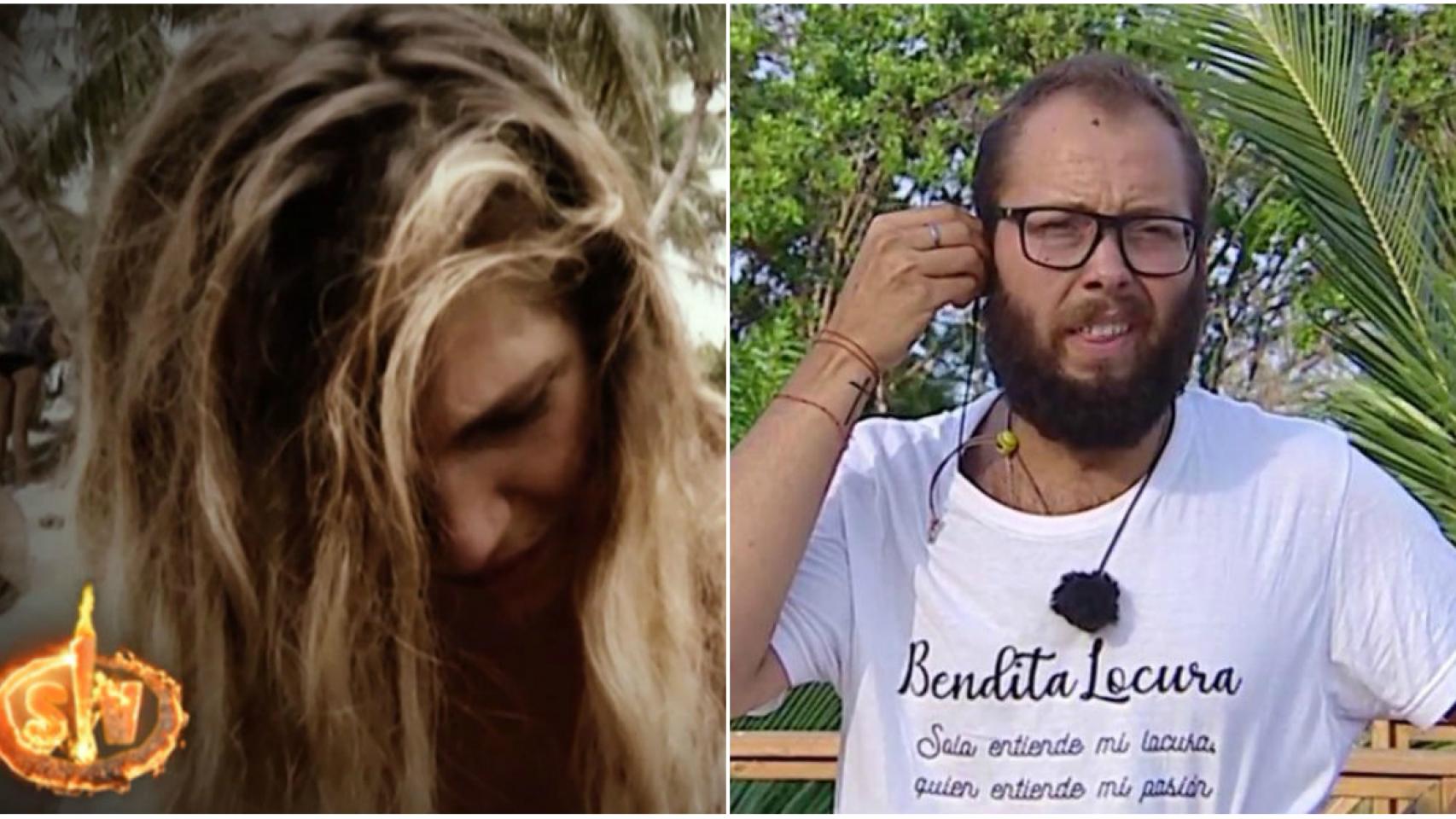 Ivana y José Antonio Avilés en montaje de JALEOS.