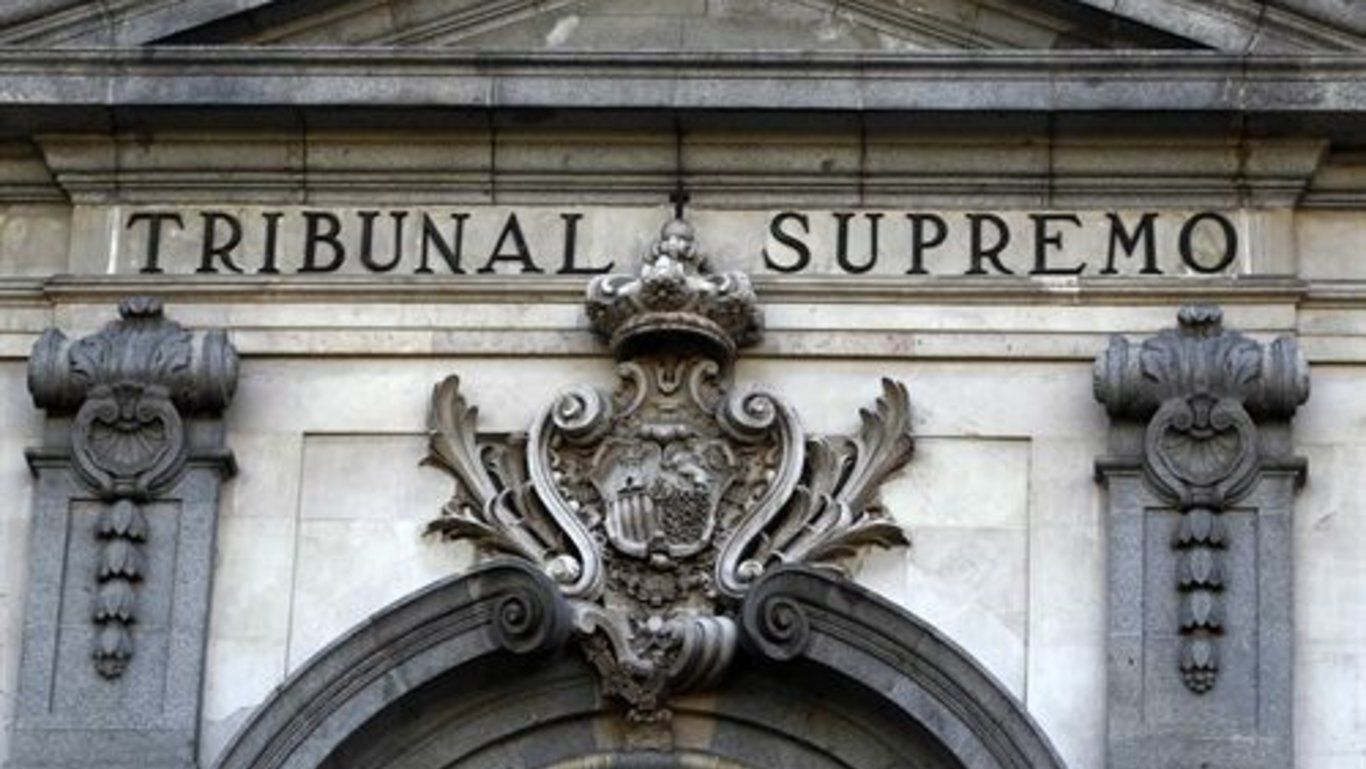 Fachada del Tribunal Supremo./