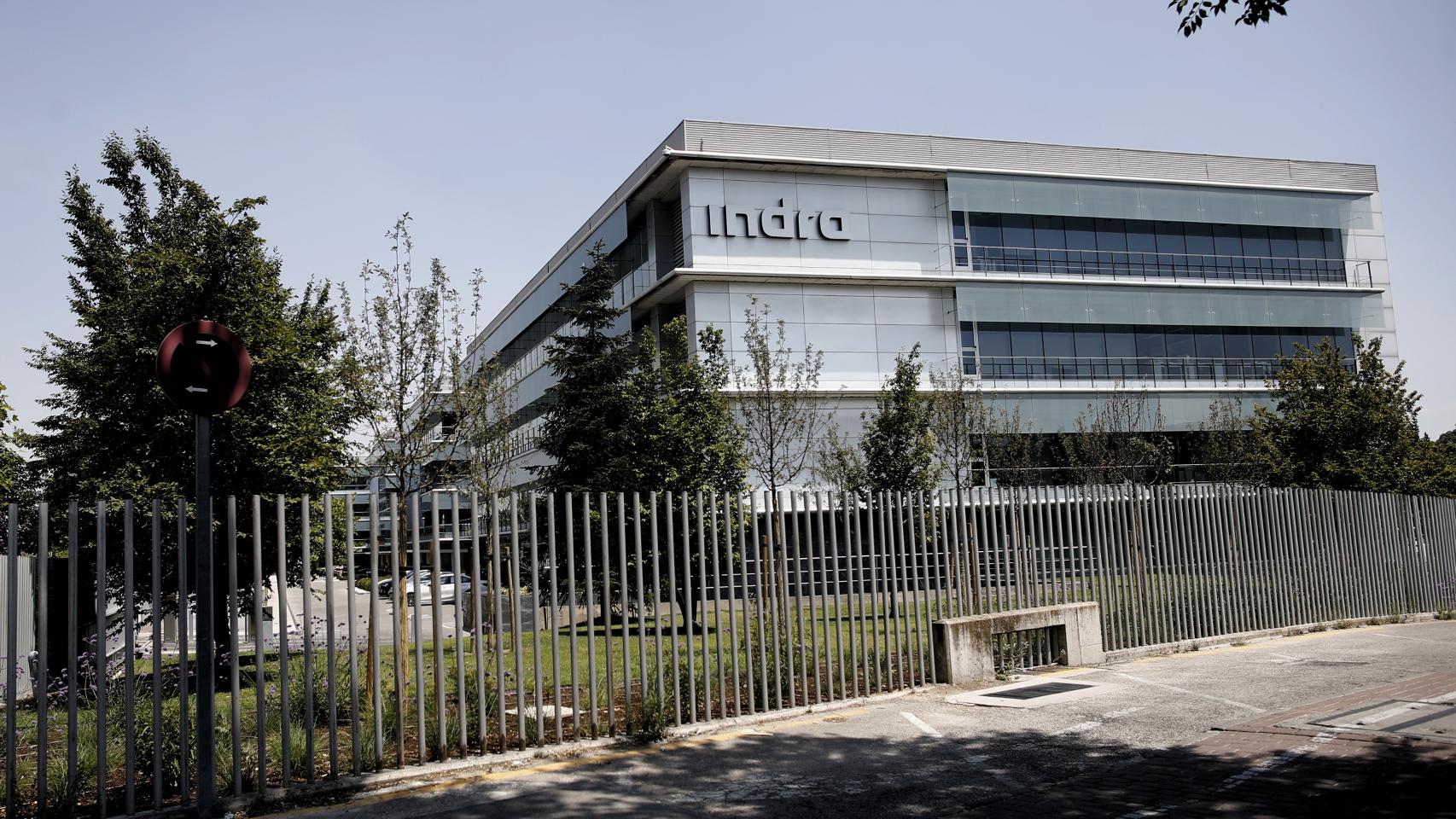 Sede de la compañía de tecnología y defensa Indra en Alcobendas.