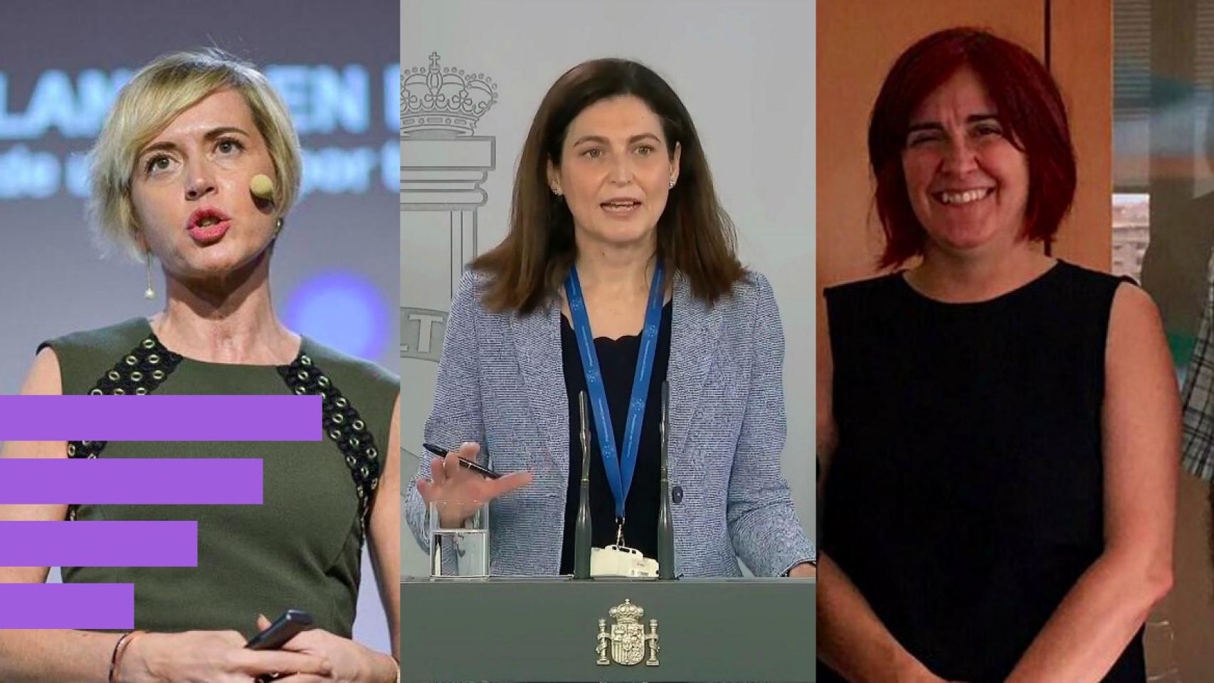 Carme Artigas, Raquel Yotti y Ana María Garcís, las tres expertas del consejo.
