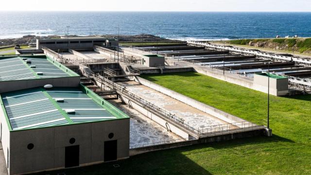 La depuradora de A Coruña.