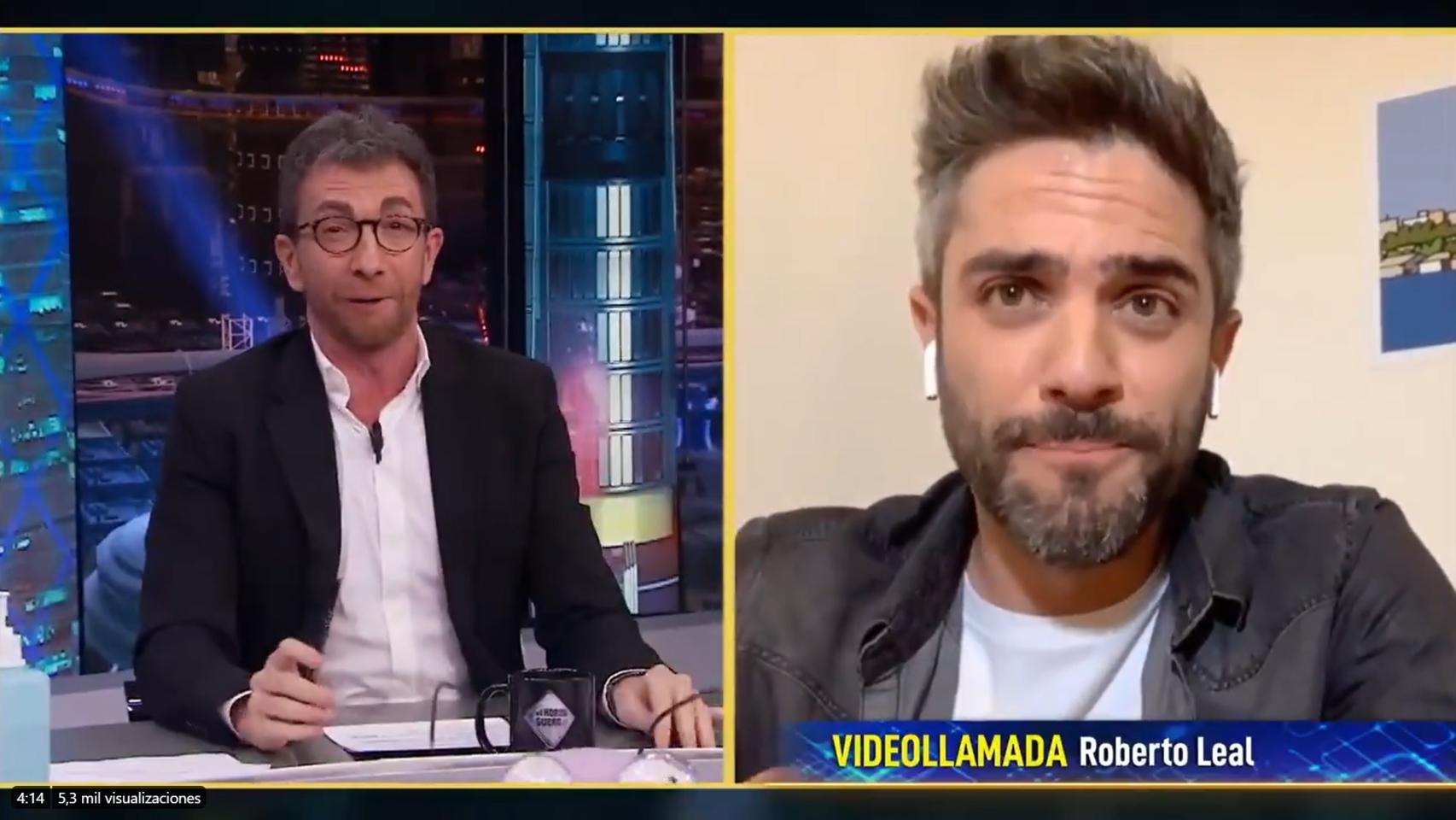 Roberto Leal, este lunes en 'El Hormiguero'.