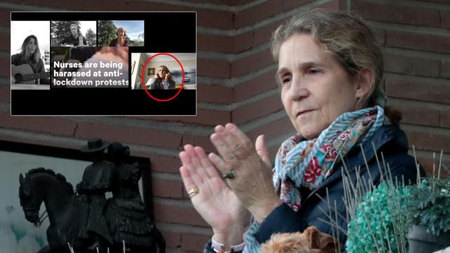 La infanta Elena vuelve a cantar en un vídeo para apoyar a los sanitarios